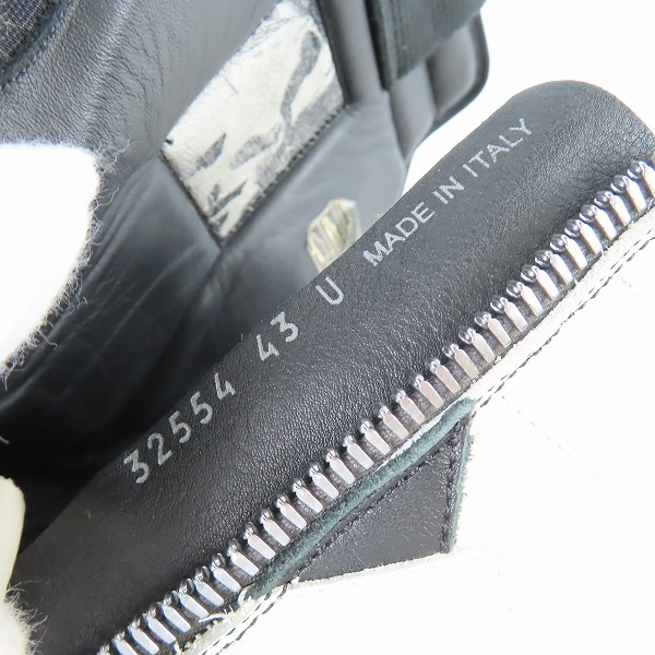 実際に弊社で買取させて頂いたRick Owens/リックオウエンス GEOBASKET JUMBO LACE ジオバスケット ジャンボレース ハイカットスニーカー/RU01B1894 LPOW1/43の画像 5枚目