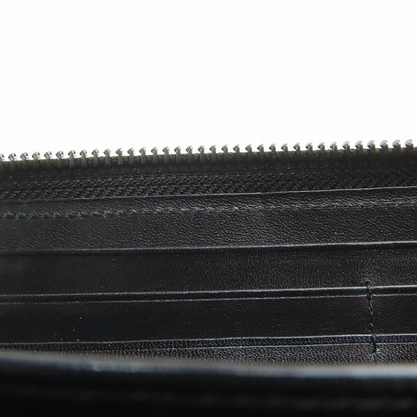 実際に弊社で買取させて頂いたPORTER/ポーター PLUME/プリュム レザー ラウンドジップ ウォレット 長財布の画像 6枚目