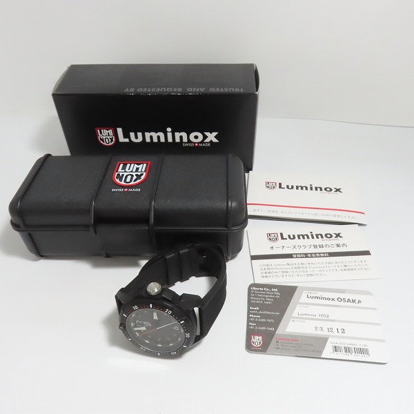 実際に弊社で買取させて頂いたLUMINOX/ルミノックス ICE-SAR ARCTIC 1050 SERIES 腕時計 Ref.1052の画像 6枚目