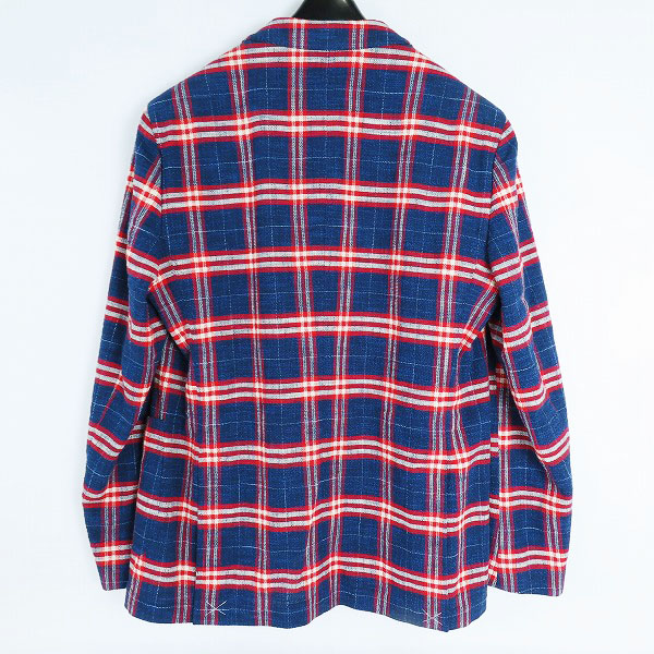 実際に弊社で買取させて頂いた【未使用】ETRO/エトロ 裏地総柄/チェック ジャケット 1G102-1259/56の画像 1枚目