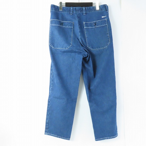 実際に弊社で買取させて頂いたDESCENDANT/ディセンダント テーパード デニムパンツ/2の画像 1枚目