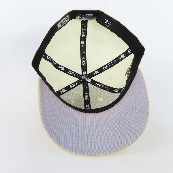 実際に弊社で買取させて頂いたNEW ERA/ニューエラ Cleveland Indians/クリーブランド インディアンス Champions95 キャップ  7-5/8の画像 5枚目