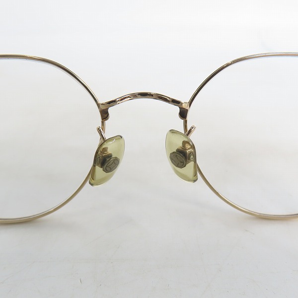 実際に弊社で買取させて頂いた999.9/フォーナインズ メガネフレーム アイウェア S-647T の画像 3枚目