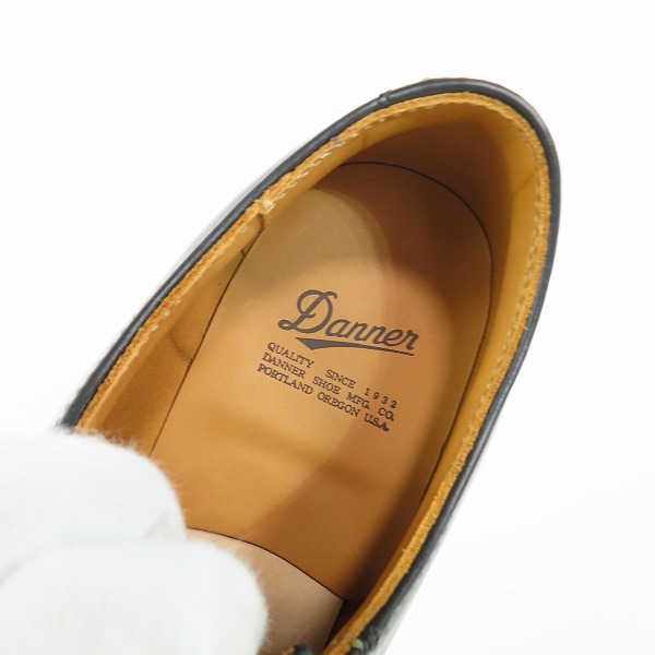 実際に弊社で買取させて頂いた【未使用】Danner/ダナー POSTMAN2/ポストマン2 プレーントゥ レザー ドレスシューズ D212100/8の画像 4枚目