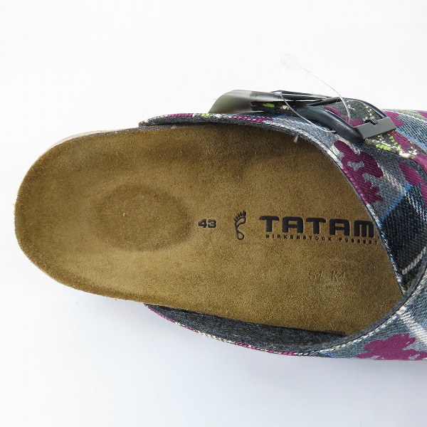 実際に弊社で買取させて頂いた【未使用】TATAMI BIRKENSTOCK/タタミ ビルケンシュトック ディズニー 43の画像 4枚目