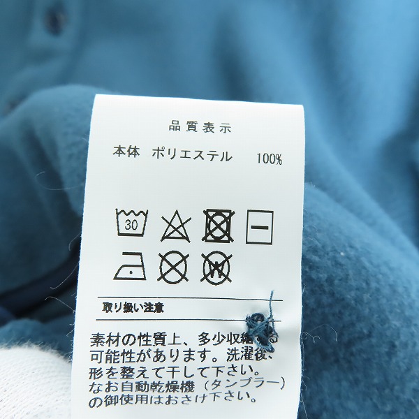 実際に弊社で買取させて頂いたDESCENDANT/ディセンダント ハーフボタン フリースジャケット/2の画像 6枚目