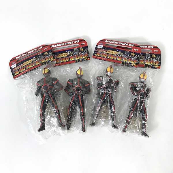 実際に弊社で買取させて頂いた【おまとめ/未開封】BANPRESTO/バンプレスト 仮面ライダー555/ファイズ コレクタブルソフビフィギュアの画像 1枚目