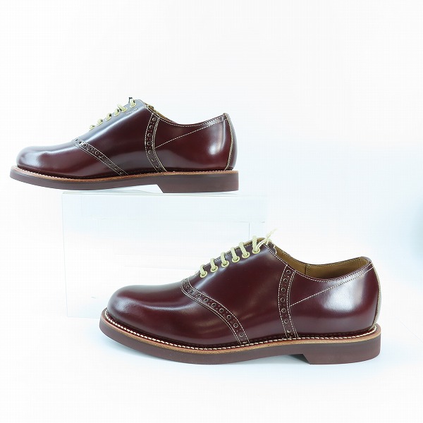 実際に弊社で買取させて頂いたGLADHAND×REGAL/グラッドハンド×リーガル サドルシューズ 606S DBR/26.5の画像 3枚目