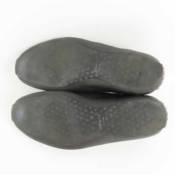 実際に弊社で買取させて頂いたGUCCI/グッチ フラット カーフスエード スニーカー 41Eの画像 2枚目