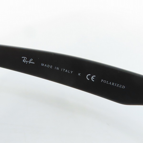 実際に弊社で買取させて頂いたRay-Ban/レイバン NEW WAYFARER/ニューウェイファーラー 偏光レンズ サングラス/アイウエア RB2132-F 601-S/78の画像 5枚目