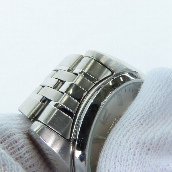 実際に弊社で買取させて頂いたSEIKO/セイコー 5/ファイブ AUTOMATIC 21 JEWELS ST.STEEL 自動巻き 腕時計 7S26-01V0の画像 5枚目