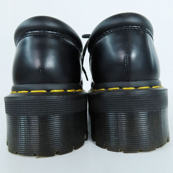 実際に弊社で買取させて頂いたDr.Martens/ドクターマーチン 8053 QUAD 5ホール レザーシューズ 24690001 UK4の画像 1枚目