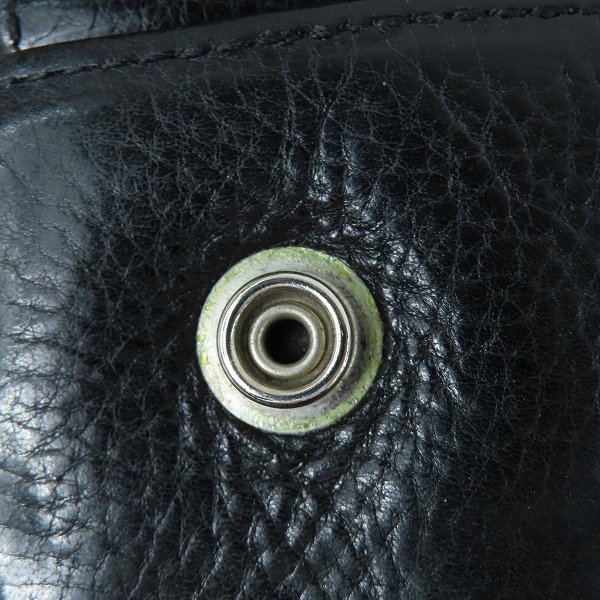 実際に弊社で買取させて頂いたCHROME HEARTS/クロムハーツ WAVE/ウェーブ ウォレット BSフレアボタンの画像 8枚目