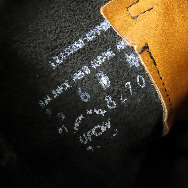 実際に弊社で買取させて頂いたRED WING/レッドウィング 羽タグ PT91 レザー ナイフポケット スチールトゥ エンジニアブーツ 8270/6の画像 5枚目