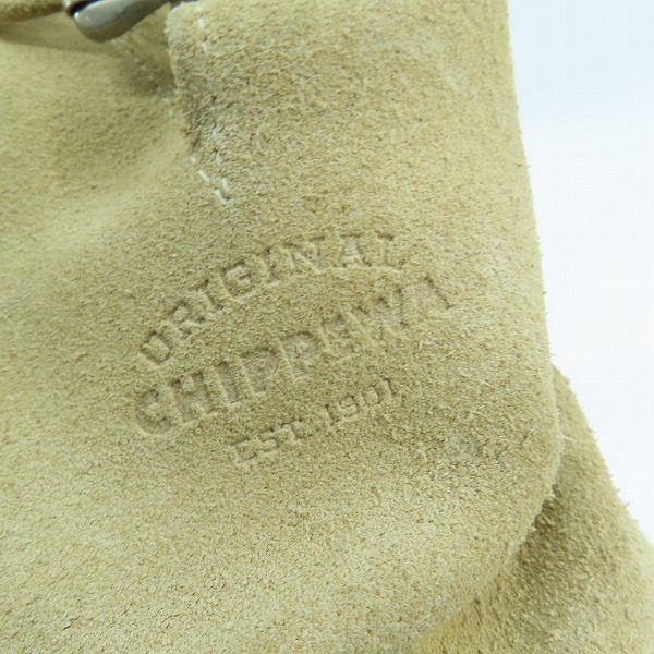 実際に弊社で買取させて頂いたCHIPPEWA/チペワ スエードエンジニアブーツ 1901M06/10E/28.0の画像 8枚目