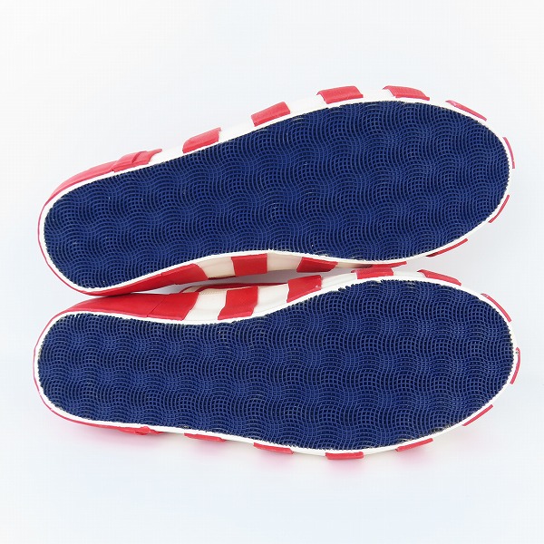 実際に弊社で買取させて頂いたatmos pink×AVIC×楳図かずお/アトモスピンク×アヴィック×楳図かずお SNEAKERS RED スニーカー/26.0の画像 2枚目