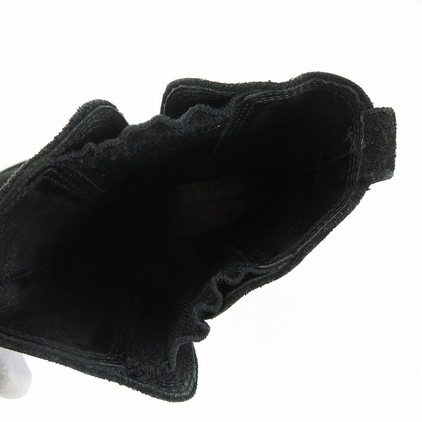 実際に弊社で買取させて頂いたSHELLAC/シェラック サイドゴア スエードレザー ブーツ 41.5の画像 4枚目