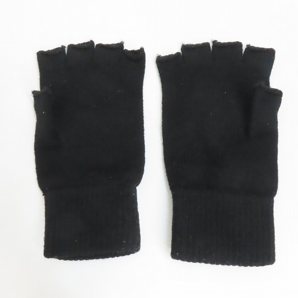 実際に弊社で買取させて頂いたSAINT LAURENT PARIS/サンローランパリ ロゴプレート ウールグローブ/手袋 /S(8)の画像 2枚目