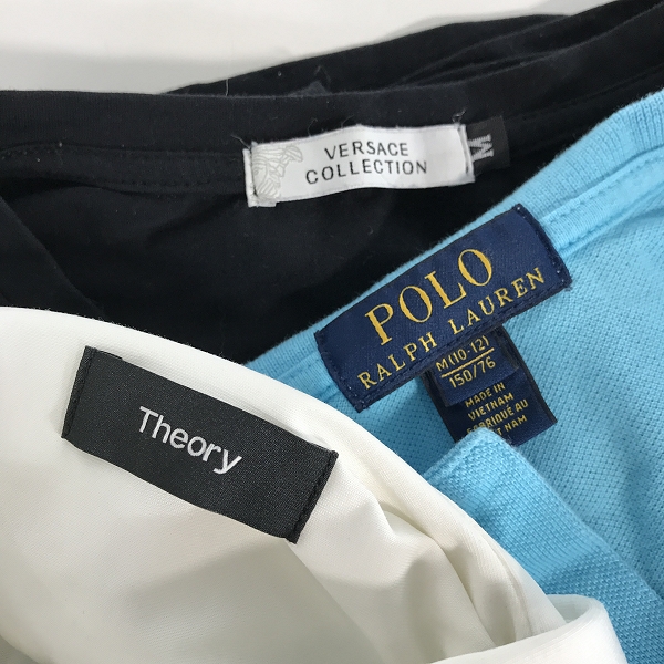 実際に弊社で買取させて頂いた【おまとめ】セオリー/ラルフローレン/ヴェルサーチ 等 シャツ/ポロシャツTシャツ 他