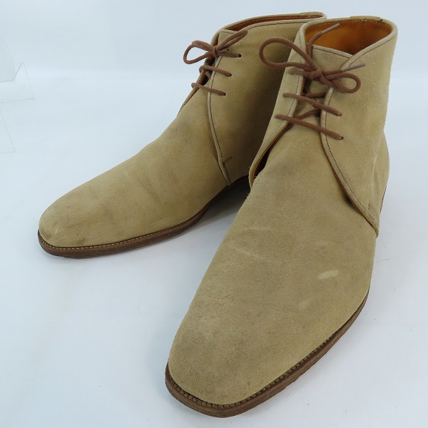 実際に弊社で買取させて頂いたTRICKER'S/トリッカーズ レザー ジョージ/チャッカブーツ スエード M7052/7.5