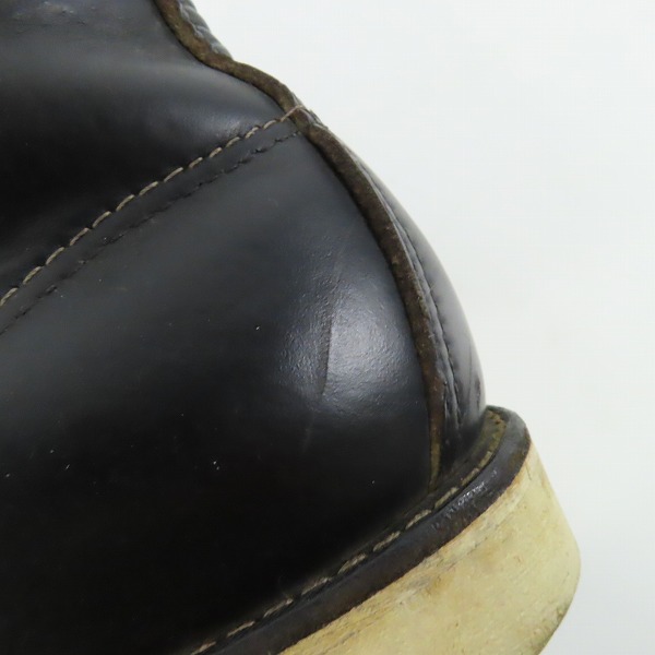 実際に弊社で買取させて頂いたRED WING/レッドウィング 四角犬タグ アイリッシュセッター モックトゥ ブーツ/7Eの画像 7枚目