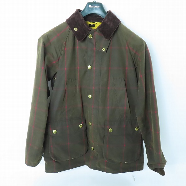 実際に弊社で買取させて頂いたBarbour/バブアー Bedale SL ビデイル オイルドジャケット ペイズリー裏地 1402340/38