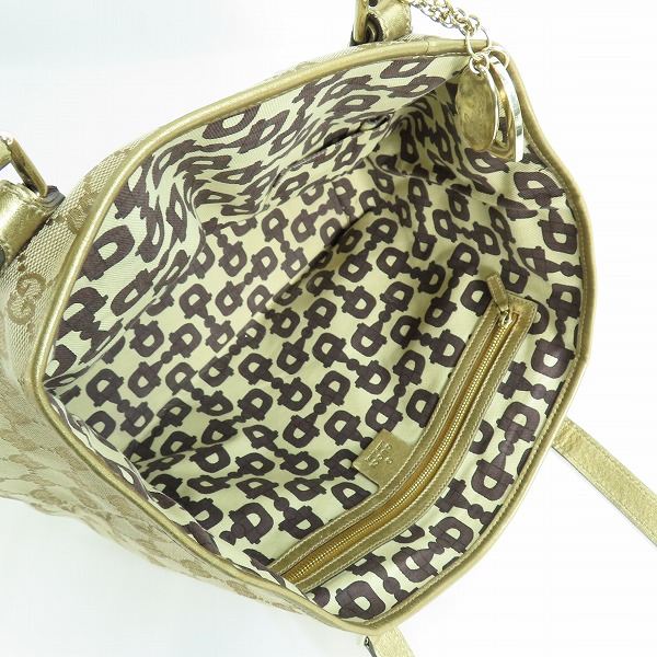 実際に弊社で買取させて頂いたGUCCI/グッチ GGキャンバス トートバッグの画像 3枚目