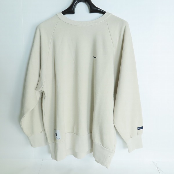 実際に弊社で買取させて頂いたDESCENDANT/ディセンダント スウェットトレーナー アイボリー系/2