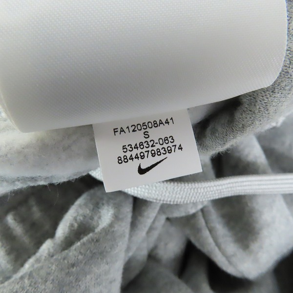 実際に弊社で買取させて頂いたF.C.Real Bristol×NIKE/エフシーレアルブリストル×ナイキ 裏起毛 スウェットパンツ 534632-063/Sの画像 5枚目