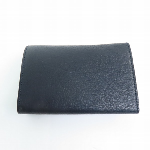 実際に弊社で買取させて頂いたCORBO/コルボ GOAT/ゴート 縦型折財布/ウォレット コインケース付 1LJ-1306の画像 1枚目