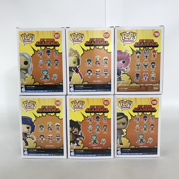 実際に弊社で買取させて頂いた【おまとめ】Funko/ファンコ Pop/ポップ 僕のヒーローアカデミア/ヒロアカ ホークス/オーバーホール 等 フィギュアの画像 1枚目