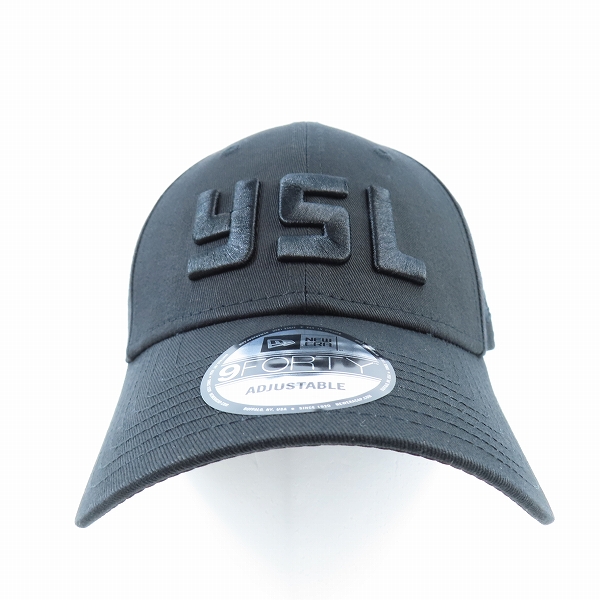 実際に弊社で買取させて頂いた【未使用】SAINT LAURENT×NEW ERA/サンローラン×ニューエラ ロゴ キャップ 677333 YCLRUの画像 1枚目