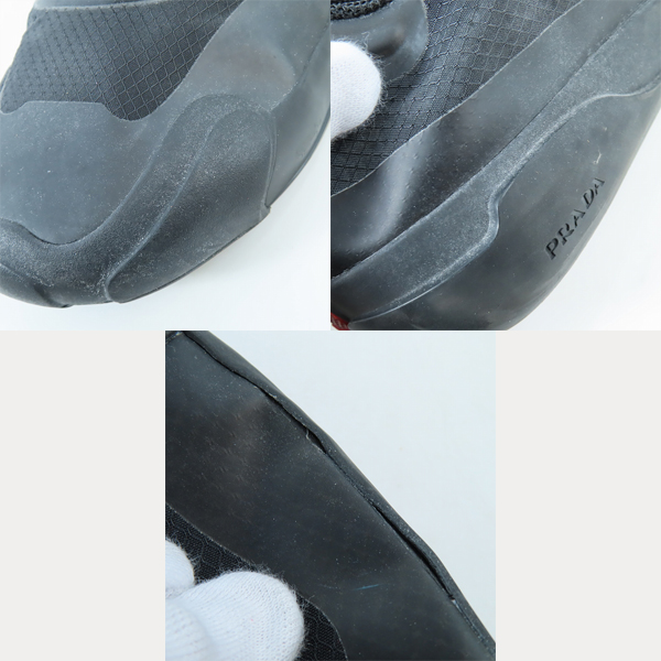 実際に弊社で買取させて頂いたPRADA×adidas/プラダ×アディダス A+P LUNA ROSSA 21/ルナ ロッサ21 コアブラック G57868/26.5の画像 6枚目