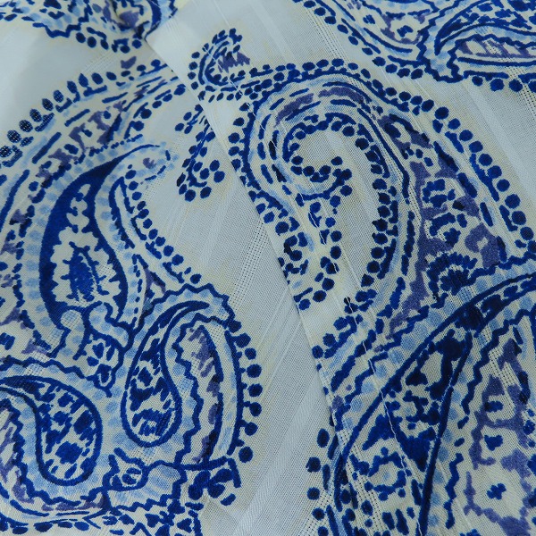 実際に弊社で買取させて頂いたETRO/エトロ  ペイズリー柄 半袖シャツ/44の画像 5枚目