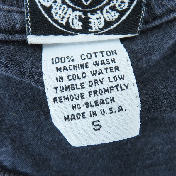 実際に弊社で買取させて頂いたCHROME HEARTS/クロムハーツ USA製 袖ロゴ/バックスクロールラベル ロングTシャツ Sの画像 3枚目