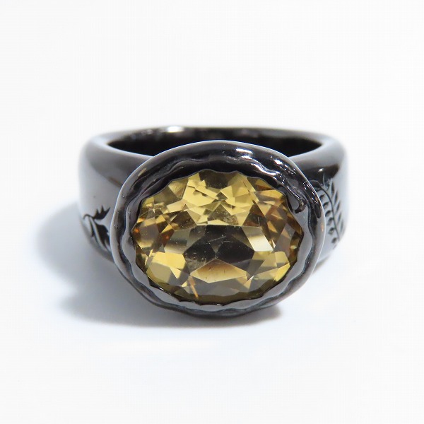 実際に弊社で買取させて頂いたBloody Mary/ブラッディマリー Gate ring ゲート リング 18.5号の画像 1枚目