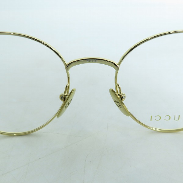 実際に弊社で買取させて頂いたGUCCI /グッチ アレッサンドロ・ミケーレデザイン /眼鏡/メガネフレーム/GG0337Oの画像 3枚目