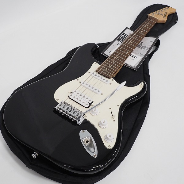 実際に弊社で買取させて頂いた★FERNANDES/フェルナンデス LE-1Z BLK/R 2013 ストラトキャスターType SSH エレキギター ソフトケース付