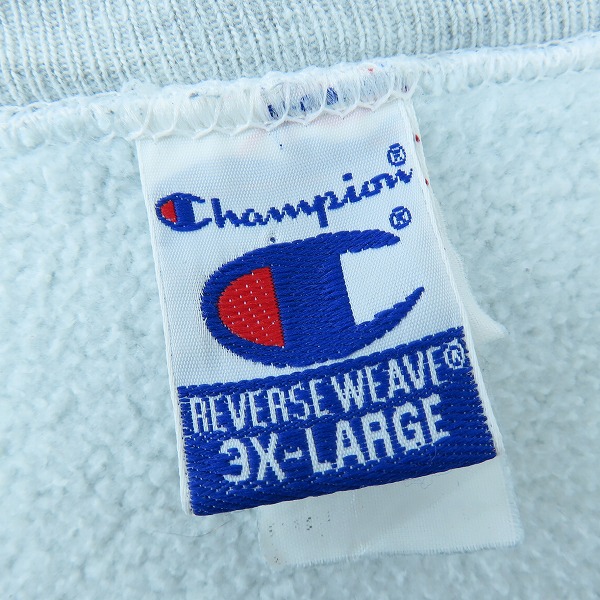 実際に弊社で買取させて頂いたChampion/チャンピオン REVERSE WEAVE/リバースウィーブ スウェット SYRACUSE/3XLの画像 2枚目