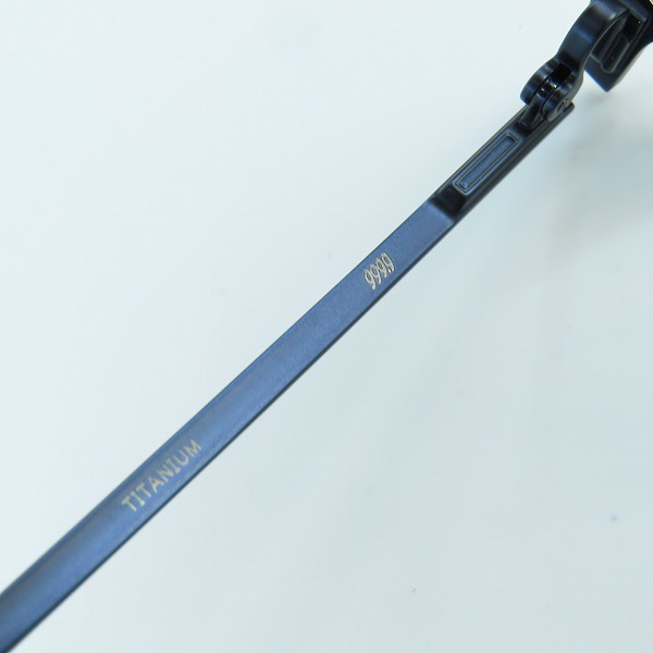 実際に弊社で買取させて頂いた999.9/フォーナインズ メガネフレーム/アイウェア S-926Tの画像 6枚目