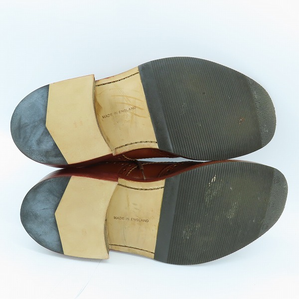 実際に弊社で買取させて頂いたTricker's/トリッカーズ MALTON/モルトン ウイングチップ ブーツ ブラウン M2508/7.5の画像 2枚目