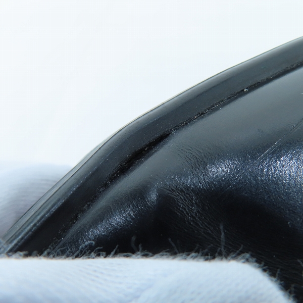 実際に弊社で買取させて頂いたGIORGIO ARMANI/ジョルジオアルマーニ レザー スニーカー X2C639/6の画像 9枚目