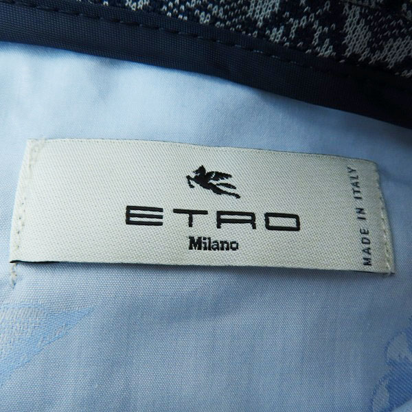 実際に弊社で買取させて頂いたETRO/エトロ バンダナ柄 3Bテーラードジャケット/スラックスパンツ セットアップ/52の画像 5枚目