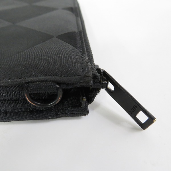 実際に弊社で買取させて頂いたPORTER/ポーター GHILLIE ギリー ロング ウォレット 886-16139の画像 7枚目