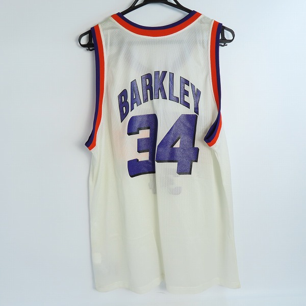 実際に弊社で買取させて頂いたChampion/チャンピオン NBA サンズ #34 チャールズ・ウェイド・バークレー ユニフォーム/48の画像 1枚目