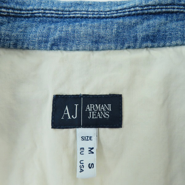 実際に弊社で買取させて頂いたEMPORIO ARMANI/エンポリオアルマーニ 半袖/長袖カットソー/デニムジャケット 3点セットの画像 5枚目