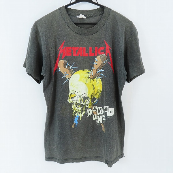 実際に弊社で買取させて頂いたMETALLICA/メタリカ damage INC. 80s ヴィンテージ バンT