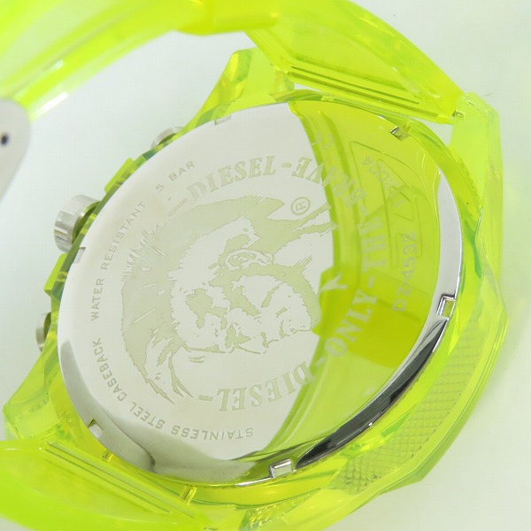 実際に弊社で買取させて頂いたDIESEL/ディーゼル メガチーフ クロノグラフ DZ-4532 腕時計/ウォッチ【動作未確認】の画像 3枚目