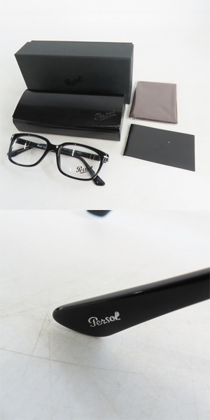 実際に弊社で買取させて頂いたPersol/ペルソール メガネフレーム/アイウェア 3131-V 95の画像 9枚目