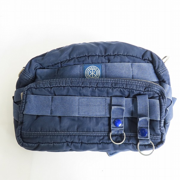実際に弊社で買取させて頂いたPORTER Classic/ポータークラシック SUPER NYLON WAIST BAG スーパーナイロン インディゴブルー ウエストバッグの画像 0枚目